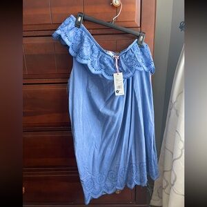 Vineyard Vines Eyelet One Shoulder Dress, Never worn with tags still on